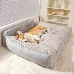 Cama Para Perro Sueño Profundo Estilo Sofá Talla M - Imagen 2