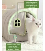 Casita Cerrada Invernal Para Gatos - Imagen 3