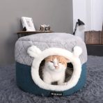 Cama Semi Cerrada Y Transformable Para Mascotas (talla M) - Imagen 5