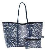 Cartera De Hombro Taylin Estilo Tote Azul - Imagen 2