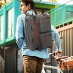 Mochila De Viaje Convertible 3 En 1 Para Viajes U Oficina - Imagen 17