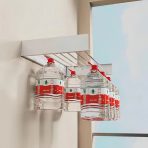 Tendedero De Ropa Retráctil De Muro 80cm Aluminio Reforzado - Imagen 5