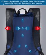 Mochila Deportiva 20 L Ligera, Plegable E Impermeable - Imagen 21