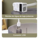 Bebedero Eléctrico Cactus Para Gatos - Imagen 12