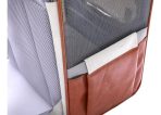 Mochila Con Cuero Para Transporte De Mascotas - Imagen 5