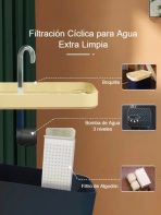Fuente Dispensadora De Agua Para Gatos Silenciosa Con Filtro - Imagen 14