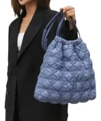 Cartera De Hombro Bomp 77 Estilo Puffer - Imagen 10