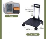 Mochila Convertible Con Ruedas Para Transporte De Mascotas - Imagen 5