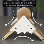 Rascador Para Gatos Montaña Nevada Con Pelota De Sisal - Imagen 5