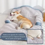 Cama Para Mascotas Con Respaldo Talla Xl - Imagen 6