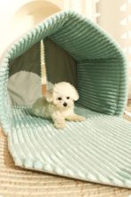 Cama Invernal Cerrada De Interior Perros Pequeños Talla S - Imagen 6