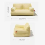 Cama Estilo Sofá Para Mascotas Antideslizante Y Desmontable - Imagen 6