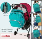 Mochila Maternal 15.6 Con Cuna Integrada E Impermeable - Imagen 22