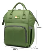Mochila Maternal De 15.6 Impermeable Y De Gran Capacidad - Imagen 7