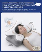 Almohada Cervical Ergonómica Mariposa - Memory Foam Presión - Imagen 8