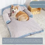 Cama Para Mascotas Con Respaldo Talla L - Imagen 4