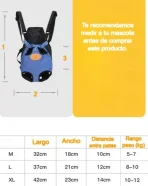 Mochila Porta Mascotas Talla L - Imagen 7