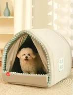 Cama Invernal Cerrada De Interior Perros Pequeños Talla S - Imagen 7