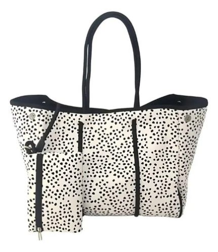 Cartera De Hombro Taylin Estilo Tote Puntos
