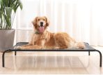 Cama Elevada Metal Y Malla Para Mascotas Talla M - Imagen 3