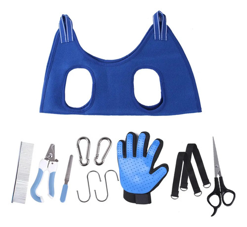 Set Hamaca De Peluquería Canina De 12 Piezas Talla M