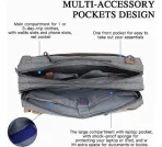 Mochila Ejecutiva Convertible 3 En 1 Bolso Elegante Laptop - Imagen 4