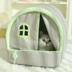 Casita Cerrada Invernal Para Gatos - Imagen 2