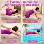 Colchón Inflable Para Embarazadas Descanso Boca Abajo - Imagen 5