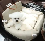 Asiento De Auto Portátil Para Perros - Imagen 9