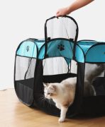 Corral Amplio Y Respirable Para Mascotas Talla L - Imagen 4