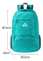 Mochila Deportiva 26 L, Plegable, Impermeable Y Resistente - Imagen 8