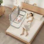 cuna colecho plegable para bebé - Cuna Funcional Colecho Para Bebé Plegable Con Mosquitera