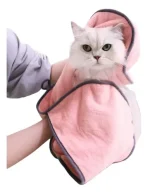 Toalla Guante Para Mascotas De Absorción Rápida - Imagen 9