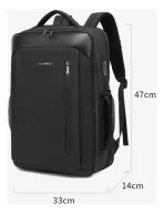 Mochila De Viaje 17, Impermeable, Multifuncional Y Ligera - Imagen 8