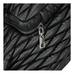 Cartera De Hombro Break Estilo Bucket Negra - Imagen 5