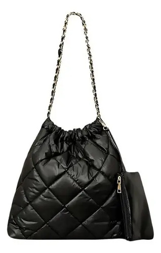 Cartera De Hombro Bomp 55 Estilo Puffer