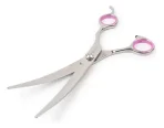 Tijeras Curvas De Acero Inoxidable Para Mascotas