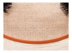 Arco Cepillo Rascador Para Cuerpo Gatos Con Base Alfombrada - Imagen 4
