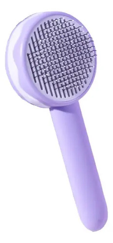 Cepillo Removedor De Pelo Para Mascotas Morado