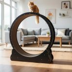 Rueda De Ejercicio Para Gatos Negra - Imagen 8