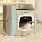 Casa Cubo Nido Para Gatos Talla S - Imagen 7