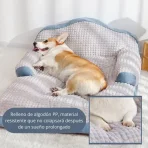 Cama Para Mascotas Con Respaldo Talla L - Imagen 6