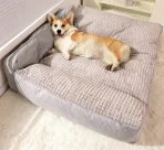 Cama Para Perro Sueño Profundo Estilo Sofá Talla M - Imagen 6