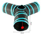 Túnel Paraíso Para Gatos Diseño Y - Imagen 5