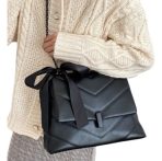 Cartera Cruzada Varesse Estilo Crossbody Negra - Imagen 4