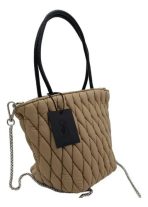 Cartera De Mano Rinda Estilo Basket - Imagen 6