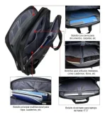 Mochila Ejecutiva 17.3 Multifuncional, Cómoda E Impermeable - Imagen 6