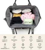 Mochila Maternal De 15.6 Impermeable Y De Gran Capacidad - Imagen 6