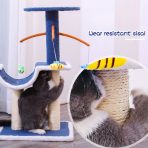 Torre De Juegos Y Descanso Para Gatos 3 Niveles - Imagen 3