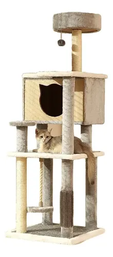 D_972040-MLC74462366427_022024-O.webp Torre De Juegos Para Gatos 5 Niveles - Imagen 1